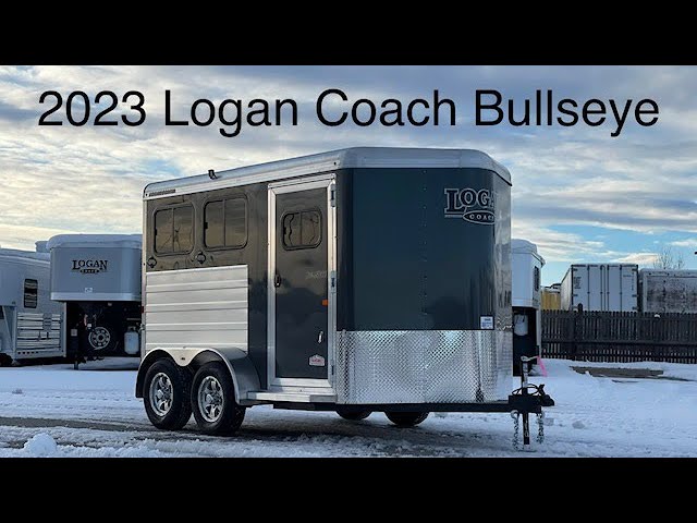 2023 Logan Coach Bullseye 2 Horse Bumper Pull - 5N221649