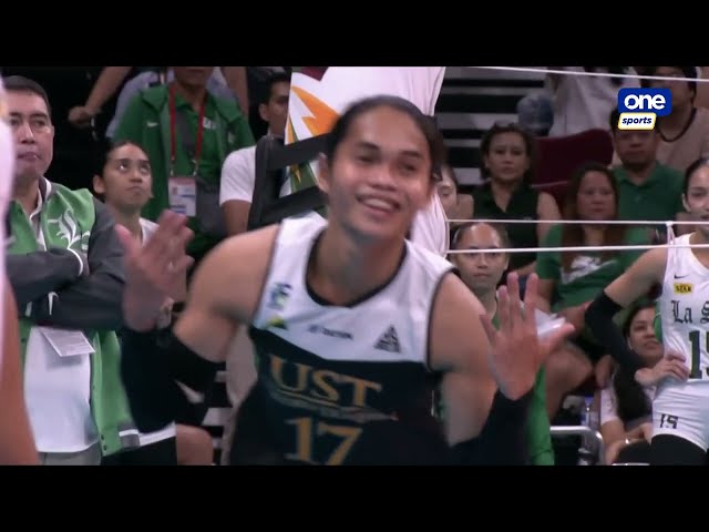 Jurado, Poyos FLEX MIGHT for UST vs DLSU🔥 | UAAP SEASON 86 WOMEN'S VOLLEYBALL