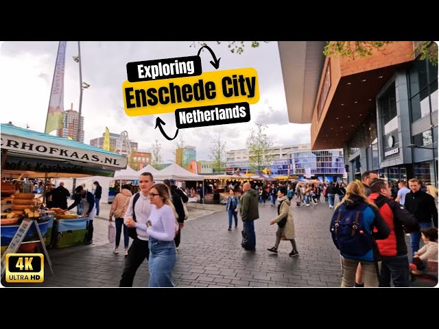 E-bike Tour 🇳🇱: The Beauty of Enschede City, Netherlands Part 1 | Enschede Holland