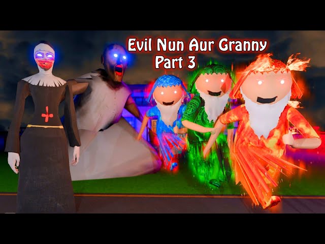 Gulli Bulli Evil Nun Aur Granny Part 3 | gulli bulli | granny | evil nun | gulli bulli cartoon