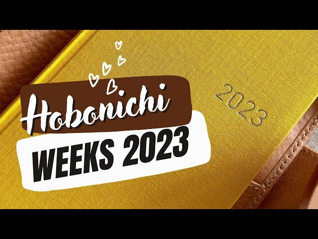 2023 Planner Talks: Hobonichi Weeks Mega setup and talk-through