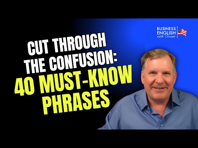 40 Business Phrases Using “Cut" To Speak Like a Pro: The Confident Future Podcast #5