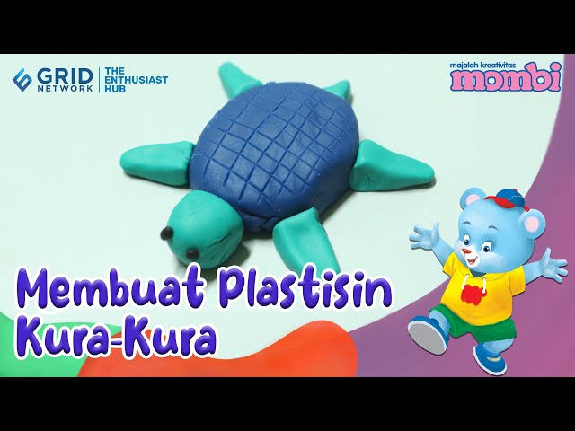 Kreasi Plastisin - Cara Membuat Plastisin Bentuk Kura-Kura