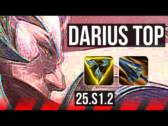 DARIUS vs NASUS (TOP) | 8/2/3 | KR Master | 25.S1.2