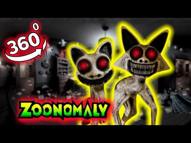 😱🆘360 VR Zoonomaly  in Horror Playroom with CatNap, DogDay | Find All Zoonomaly Monsters in 60 sec.