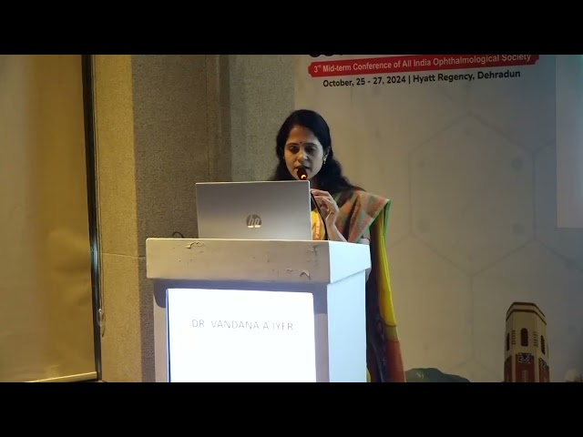 AIOCMT3 2024 GP44 topic Dr Vandana Akshay Iyer Chronic Myeloid Leukemia masquerading as Vitreous