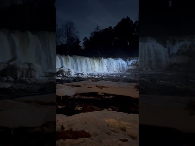 #waterfall #night #river #amazingnature #amazingview #calming #soothing