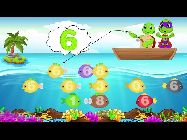 Numbers & Counting for Preschoolers | Educational Games for Children | Kids School