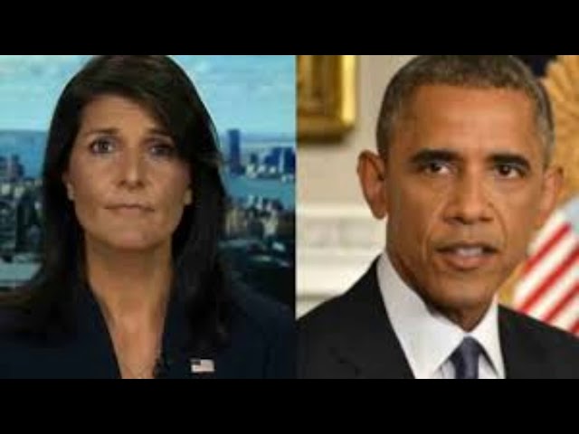 What Nikki Haley Just Said Will Go Down In History As Day Obama Was Wiped Off The Political Map