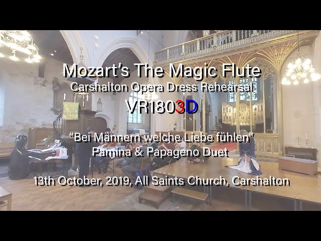 Carshalton Opera: Magic Flute. Dress Rehearsal 12/10/2019