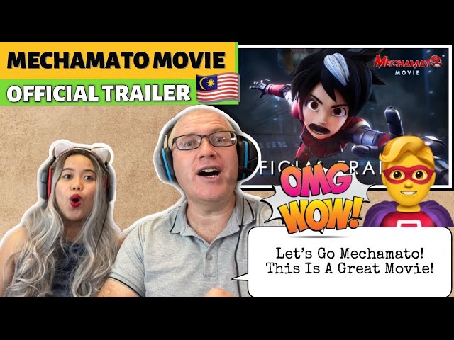 MECHAMATO MOVIE - Official Trailer (2021) | REACTION!🇲🇾