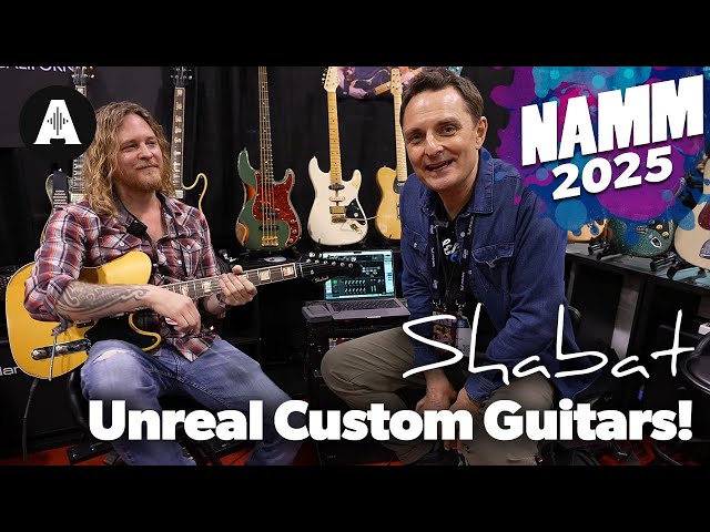 Meeting with Justin Derrico! | Shabat Guitars NAMM 2025