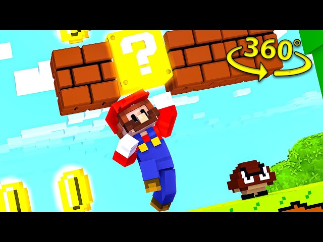 Super Mario in 360° - A Minecraft VR Video