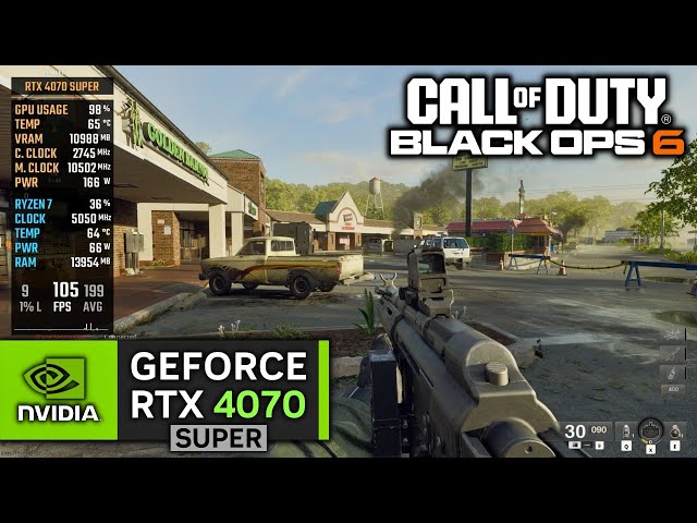 RTX 4070 SUPER on COD Black Ops 6 | Campaign, Multiplayer Tested!