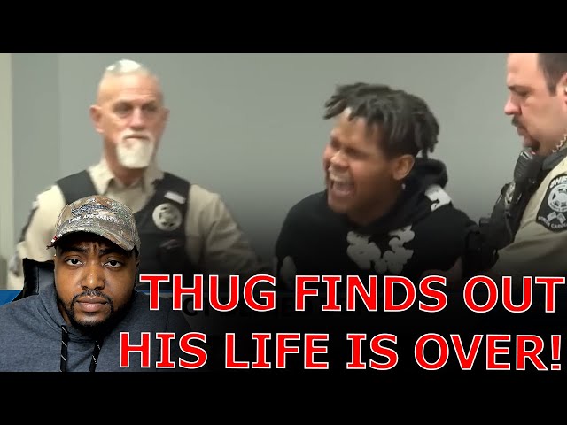 Teenage Thug COLLAPSES IN TEARS In Court After Finding Out His Life IS OVER For Killing 16 Year Old!