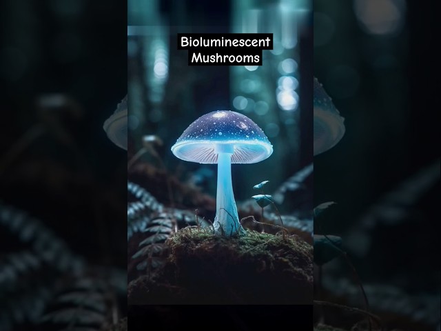 These Mushrooms GLOW in the Dark - Meet the Bioluminescent Mushrooms! 🌟🍄