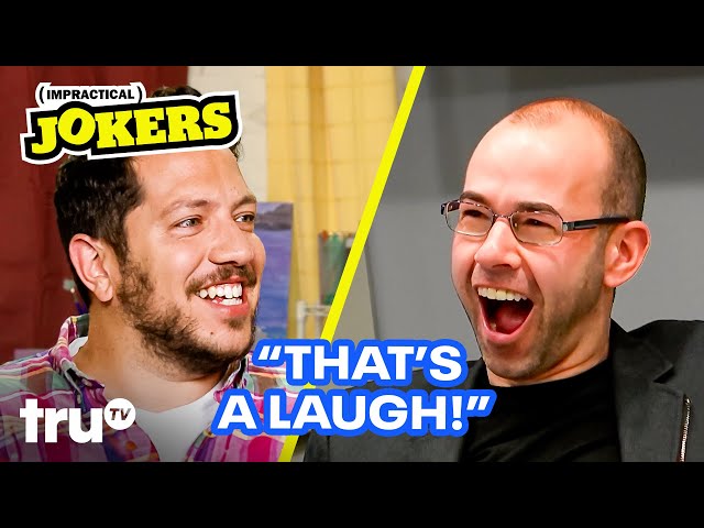 The Impractical Jokers Trying Not To Laugh (Mashup) | Impractical Jokers | truTV