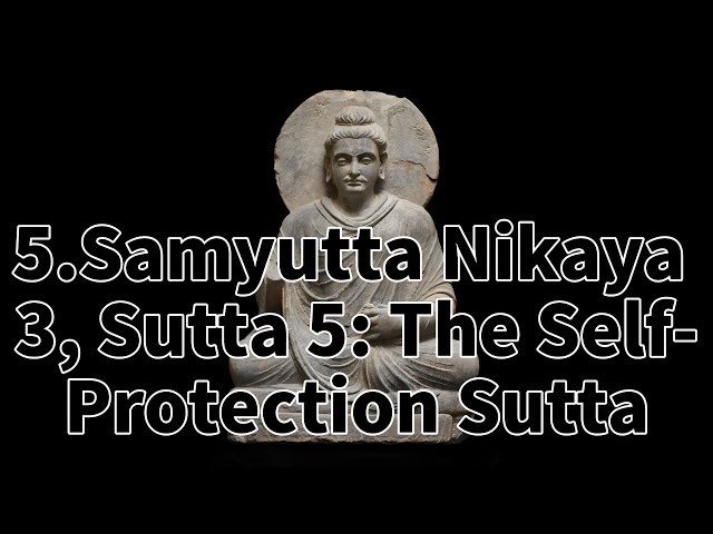 5.Samyutta Nikaya 3, Sutta 5: The Self-Protection Sutta.