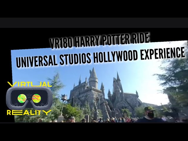 VR180 Harry Potter Ride - Nov 2021 - Universal Studios Hollywood