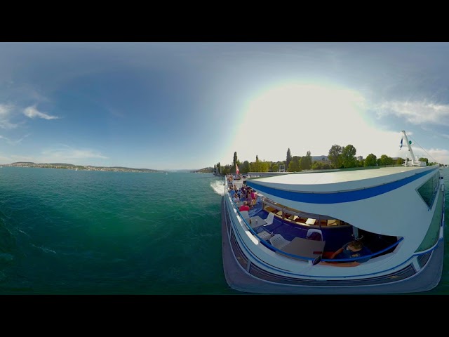 Bootsfahrt auf dem Zürichsee