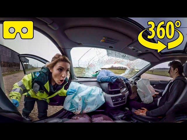 Car Crash Experience – What Is It Like To Be Involved In A Car Accident In 360° Virtual Reality