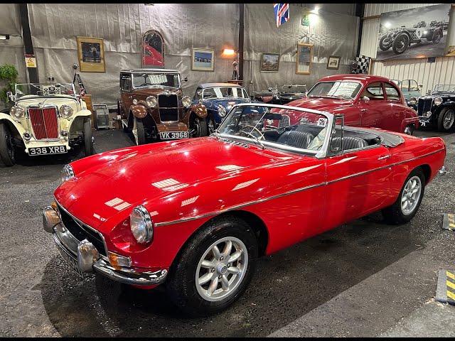 1970 MGB Roadster with overdrive