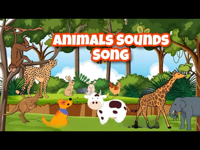 Animal Sound Adventures | Learn Animal Noises for Kids | Fun Nursery Rhymes