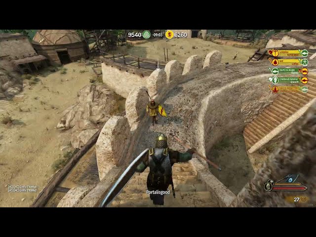 Mount & Blade II Bannerlord - Online Battle 75 People - Battania vs Vlandia 2k 60fps