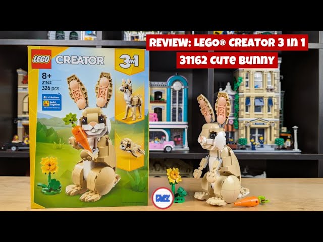 Review do LEGO® Creator 3 in 1 - 31162 Cute Bunny - Com análise aos 3 modelos!