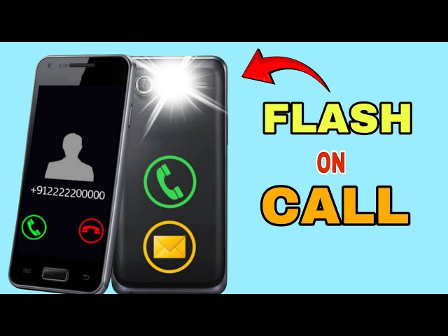 Flash on Call | Mag Flash kapag may Tumatawag sa PHONE mo