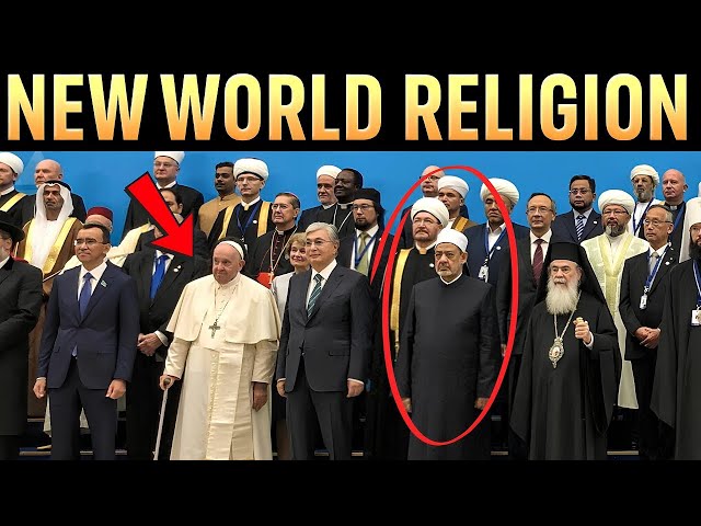 Pope Francis just announced the ONE WORLD RELIGION!