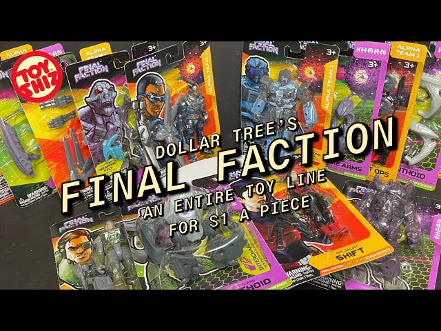 2021 The $1 Toy Line: FINAL FACTION Wave One