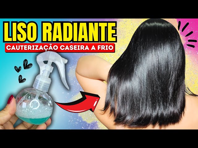 Apenas 3 Ingredientes Para Deixar Seu Cabelo LISO DESLUMBRANTE! FAÇA ISSO HOJE!