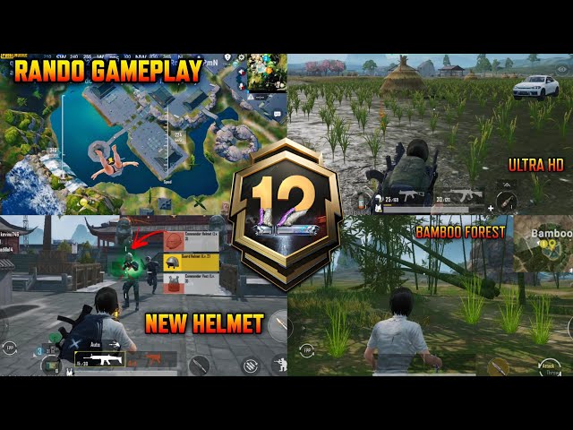 PUBG Mobile New Map RONDO Gameplay 3.7.0 Gameplay