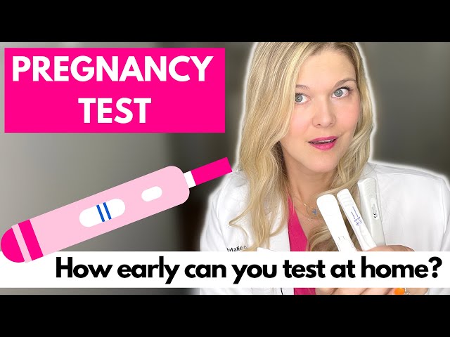 How early can you take a pregnancy test at home? Implantation Symptoms and Early Pregnancy Testing