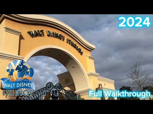 Walt Disney Studios Park (2024) - Full Walkthrough