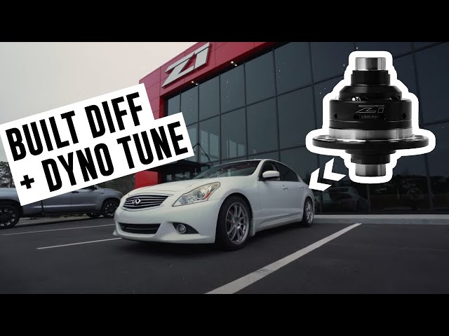 Ernest's G37 Gets A Built Diff and Dyno Tune