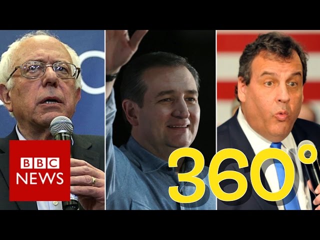 Iowa 2016: On the campaign trail in 360 video - BBC News