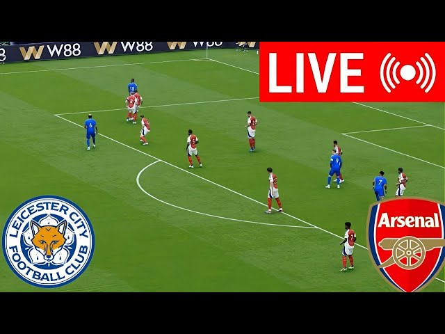 🔴LIVE : Leicester City vs Arsenal Premier League | 2024-25 Full Match Live Streaming