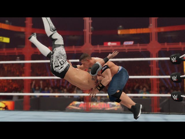 WWE 2K23 - Edge vs. John Cena - Hell in a Cell | PS5 (4K60FPS)