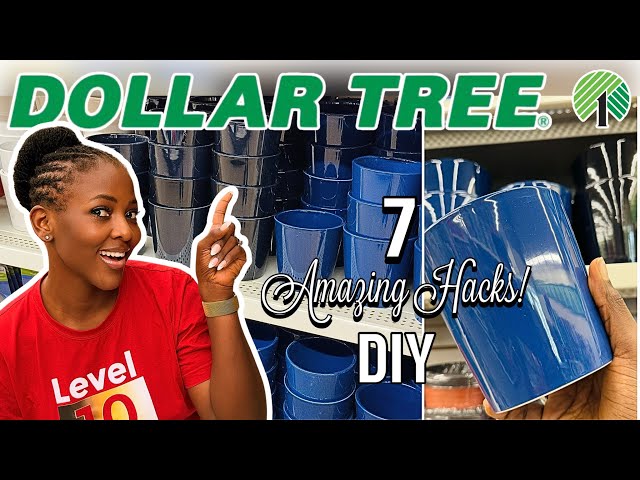 7 NEW Dollar Tree Vase DIY HACKS