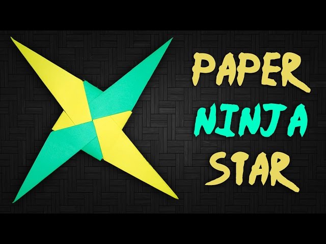 Paper Ninja Star - Easy Origami Shuriken