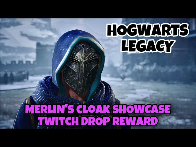 Hogwarts Legacy - Merlin's Cloack Showcase - Twitch Drop Exclusive Skin / Peleryna Merlina