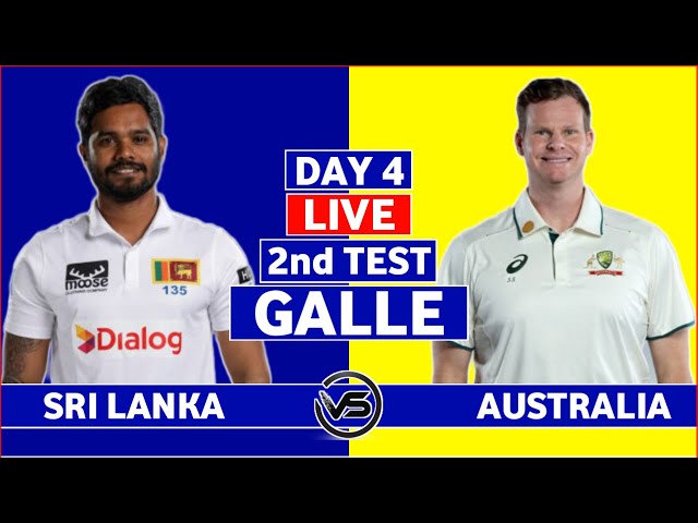 Australia vs Sri Lanka 2nd Test Day 4 Live | AUS vs SL 2nd Test Live Scores & Commentary