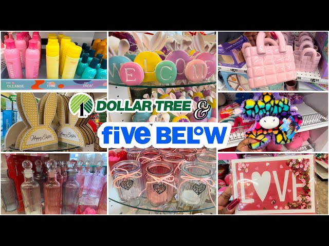 FIVE BELOW & DOLLAR TREE Valentine’s Easter & St. Patrick’s Day Decor & More