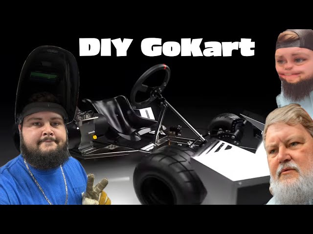 Ricky and Roscoe help me build a Go Kart Part 1