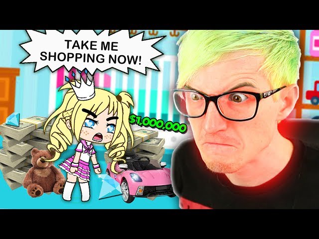 THE SPOILED BRAT! | REACTING TO GACHA STUDIO STORIES