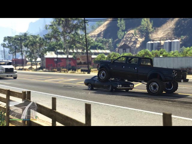 Grand Theft Auto V 2024 PS5 (APLASTANDO COCHES)