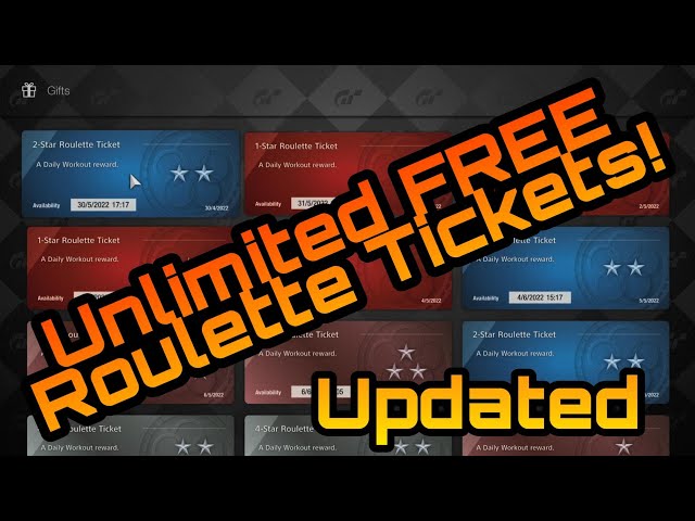 Gran Turismo 7 | Unlimited Roulette Tickets Glitch