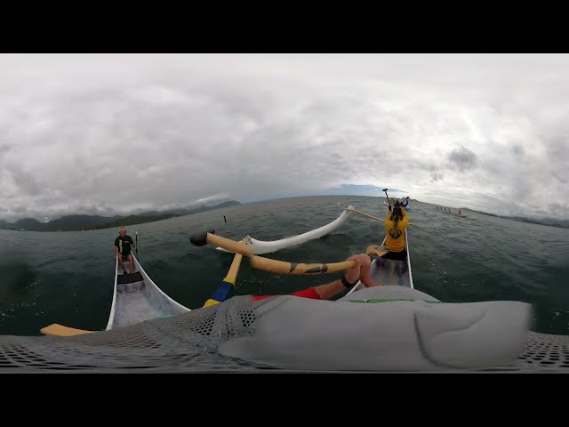 Na Koi Lani Saturday Workout on Kaneohe Bay, Oahu, Hawaii. Long Version 360 Video.